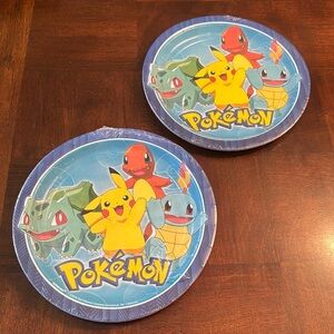 16 Pokemon Classic 9" Paper Party Birthday Plates